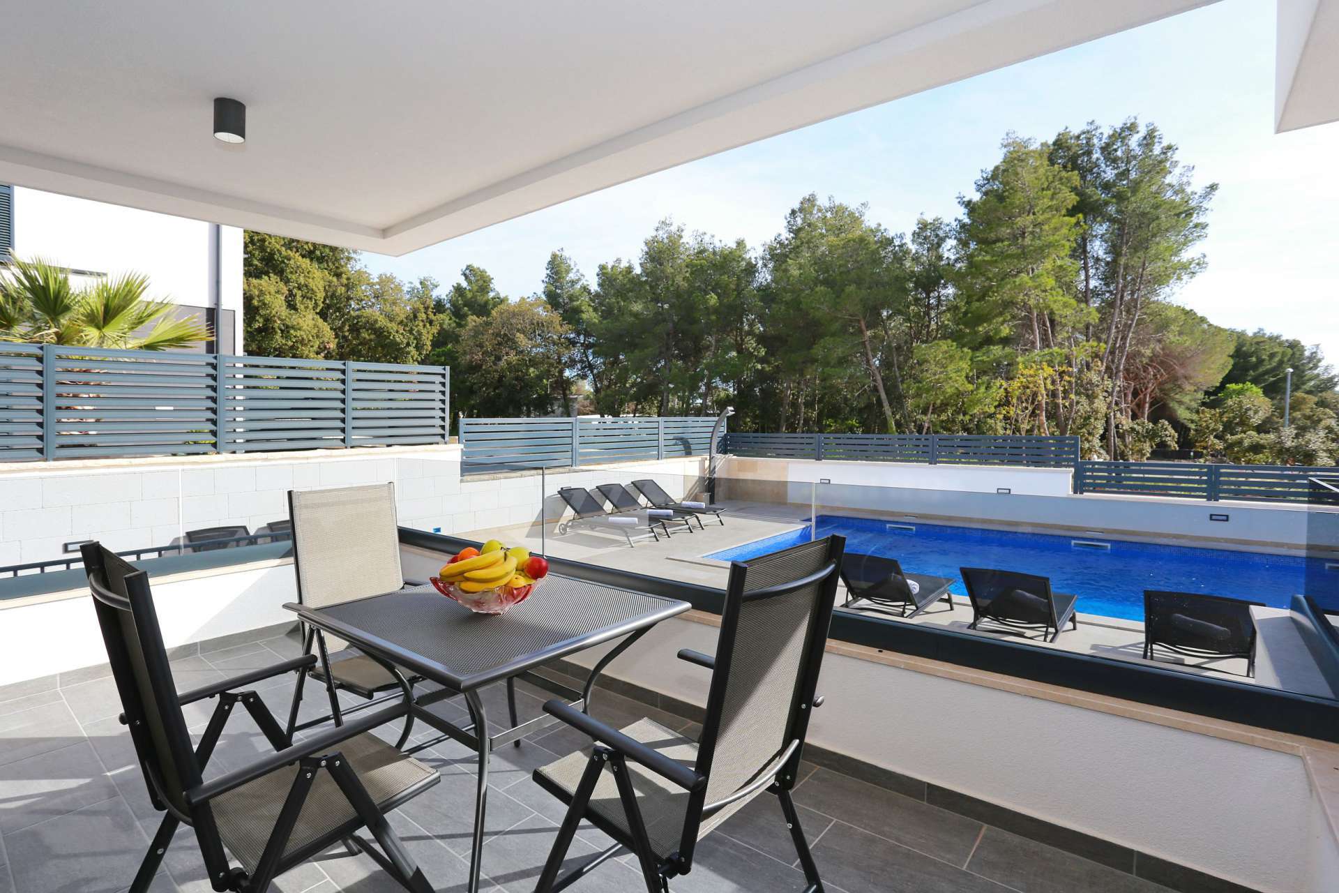Studio with Pool View