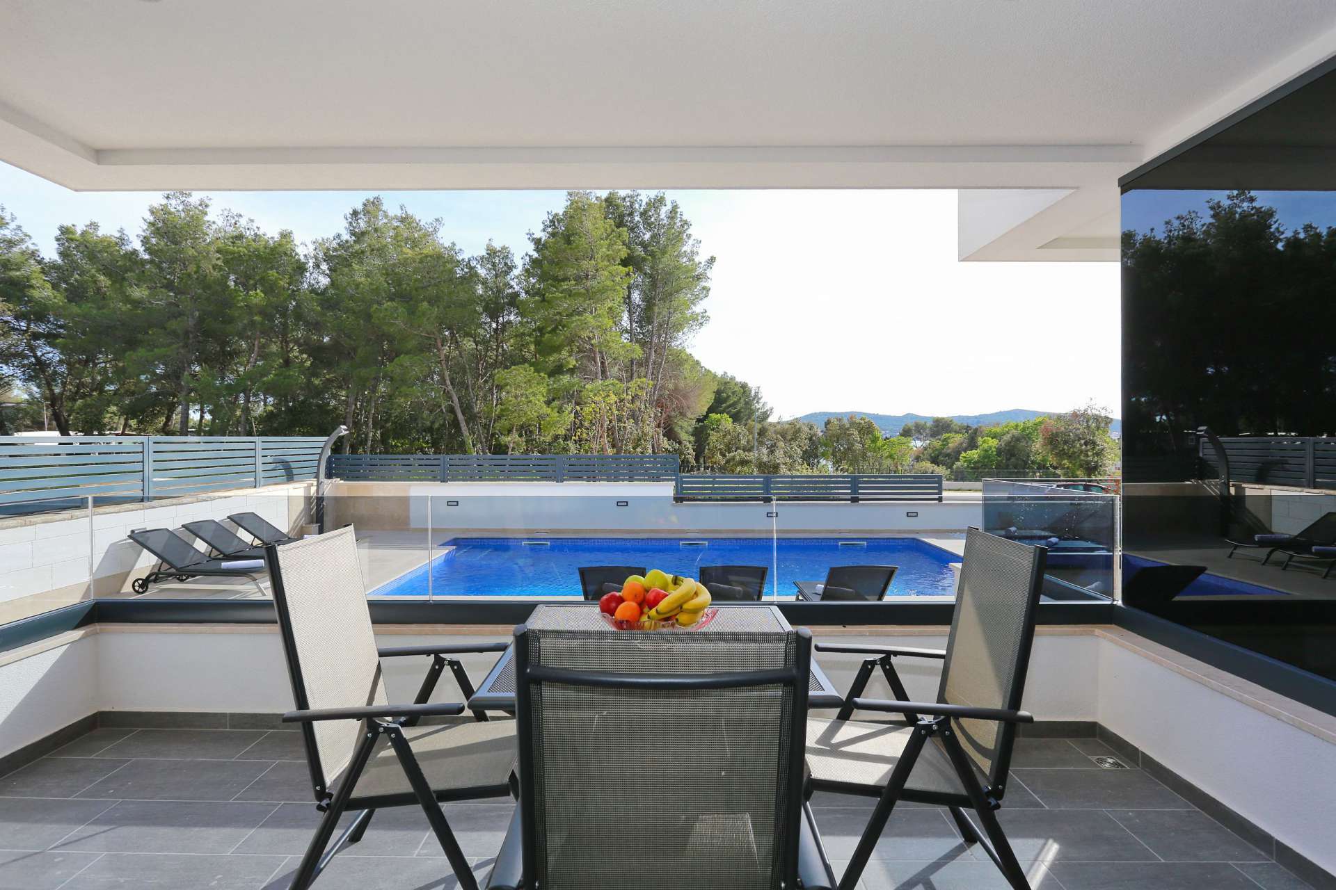 Studio with Pool View