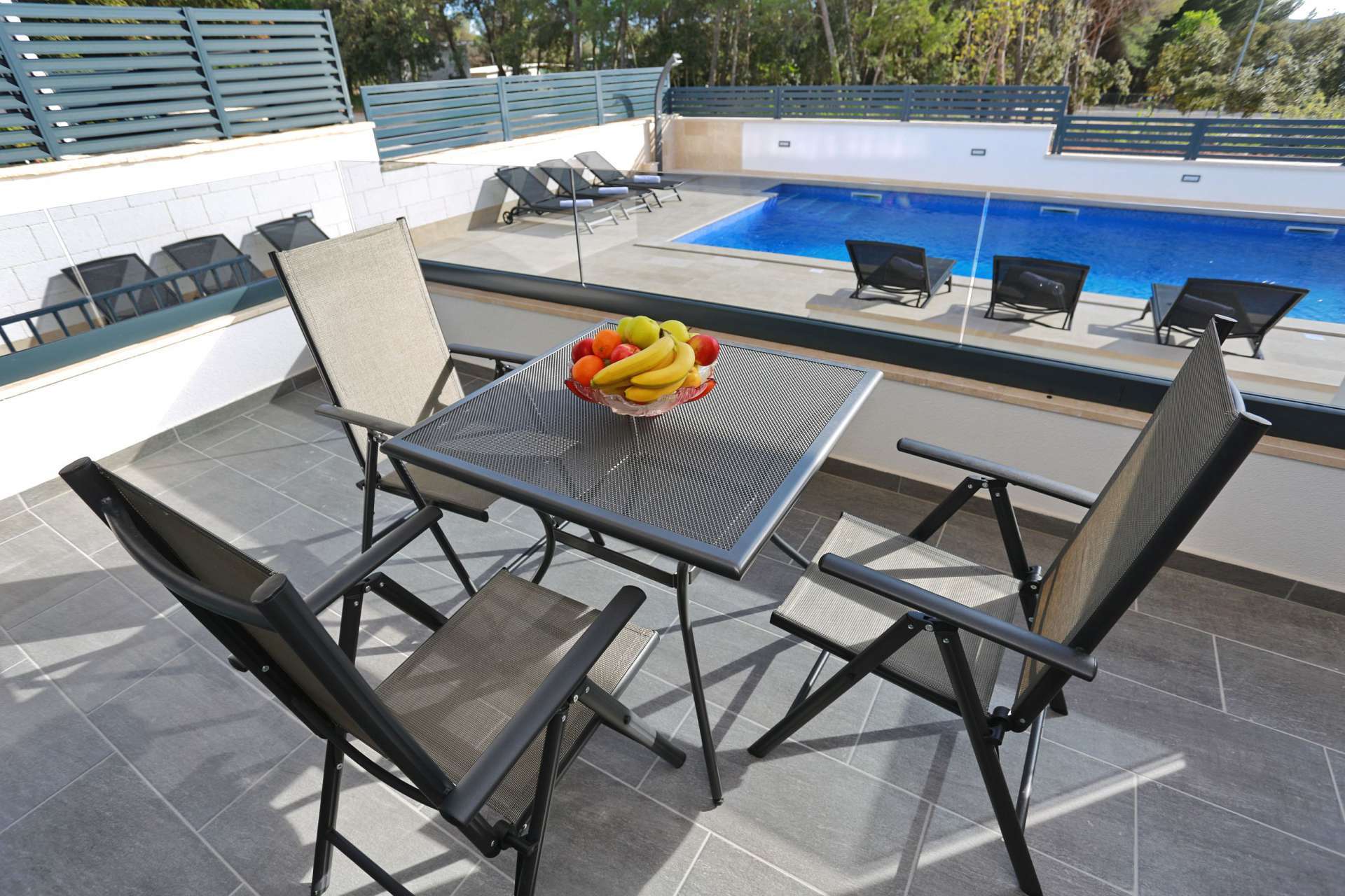 Studio with Pool View