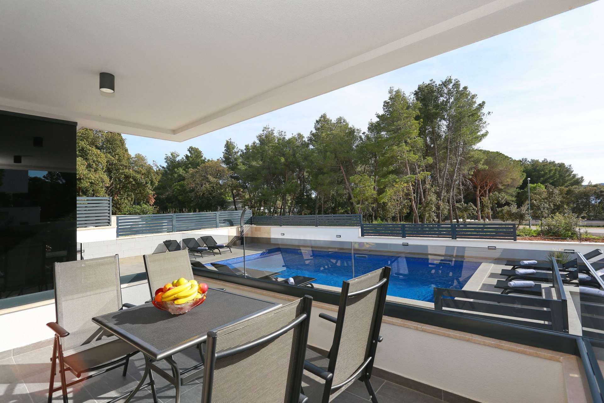 Studio with Pool View